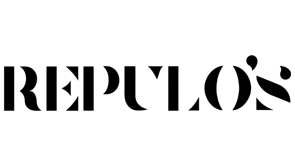 REPULO'S Logo - Black version