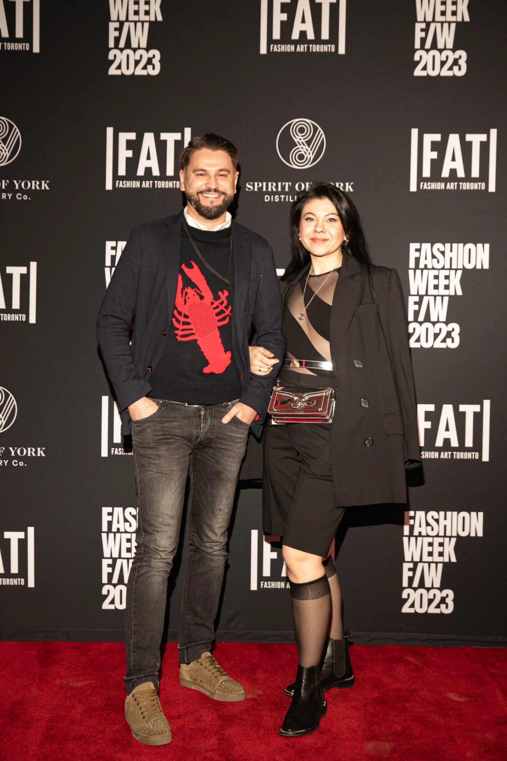 Projektantka mody Warszawa Kateryna Nechyporenko i współzałożyciel Dmytro Nechyporenko, autorska marka REPULO'S, Fashion Art Toronto