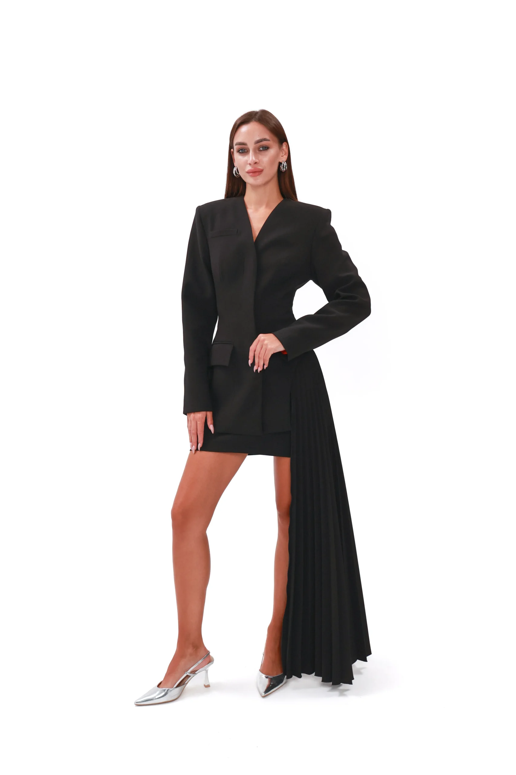 Asymetryczna spódnica damska inspirowana modą couture – REPULO’S